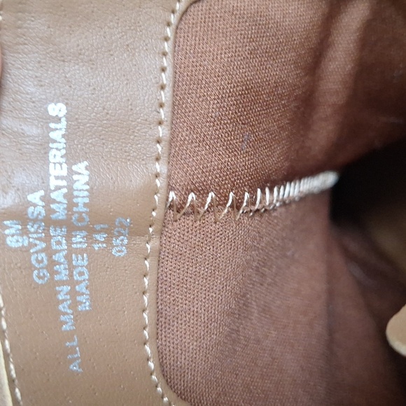 GBG Los Angeles Vissa Western Booties Size 6 - Picture 6 of 12